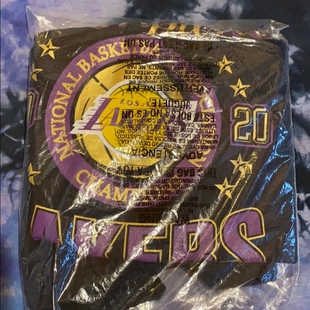 2020 Lakers locker room shirt